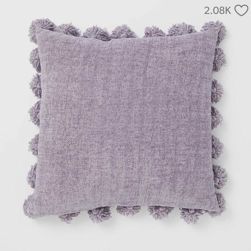 Domify- Chenille Knit Tassel Pillow ♡